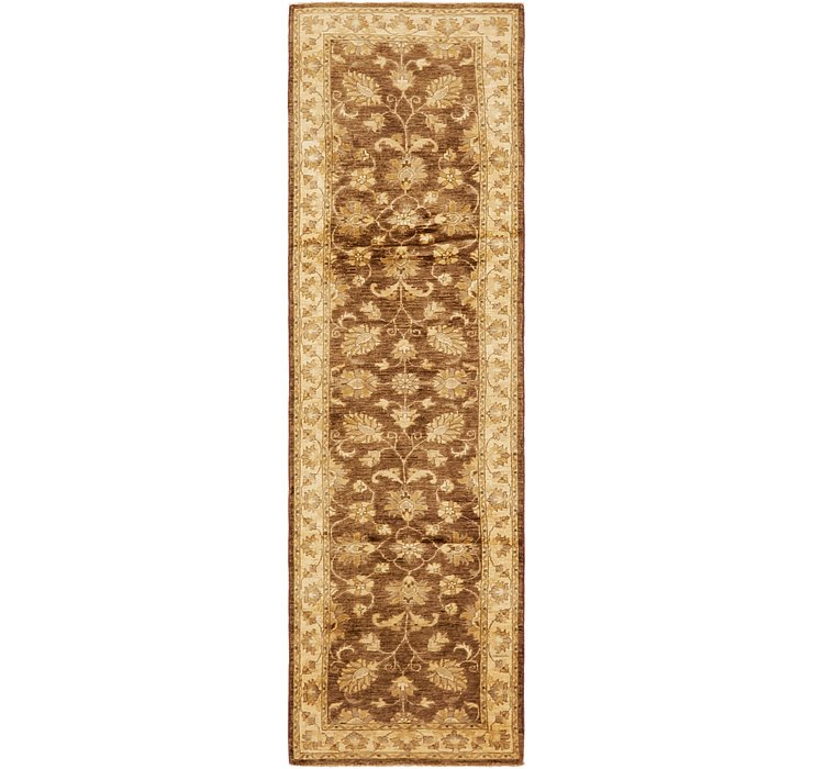 2' 8 x 9' 8 Peshawar Ziegler Runner...