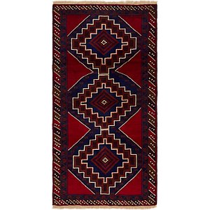 Unique Loom 3' 6 x 6' 9 Balouch Persian Rug