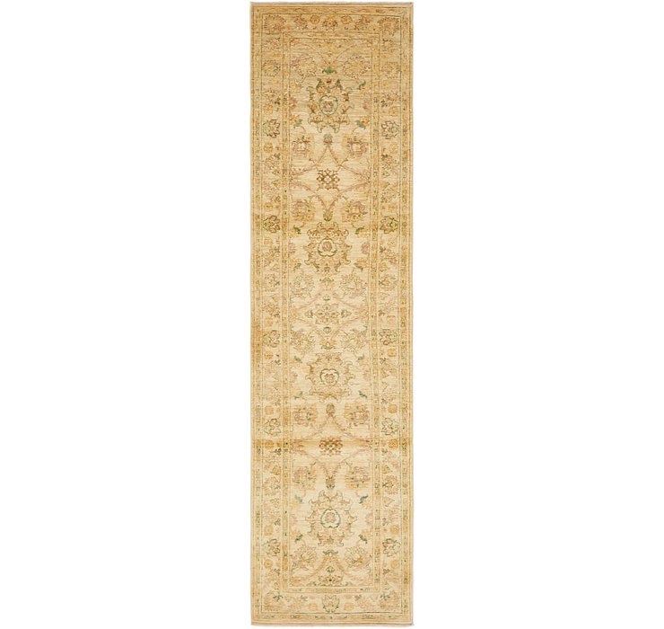 2' 8 x 10' 7 Peshawar Ziegler Runner...