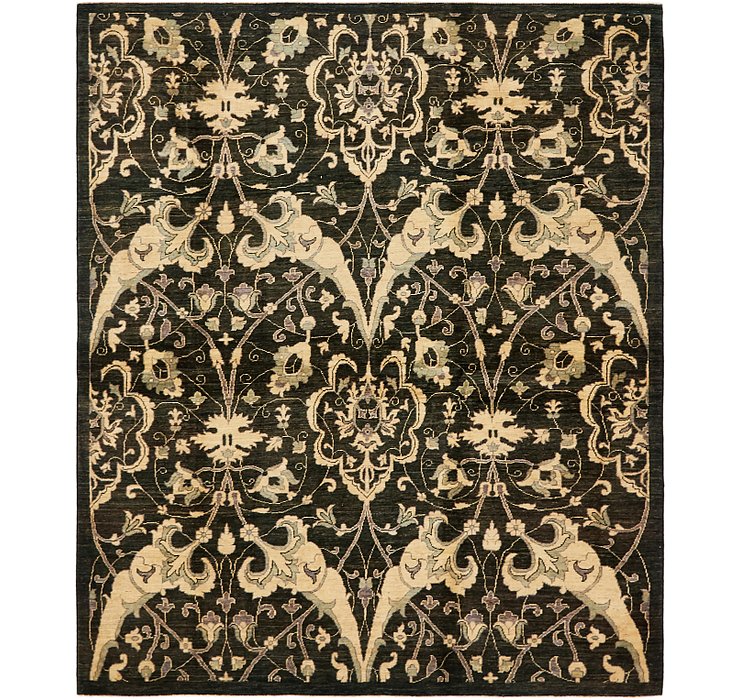 6' 6 x 7' 9 Peshawar Ziegler Rug