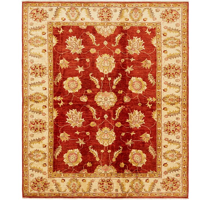 6' 8 x 8' Peshawar Ziegler Rug
