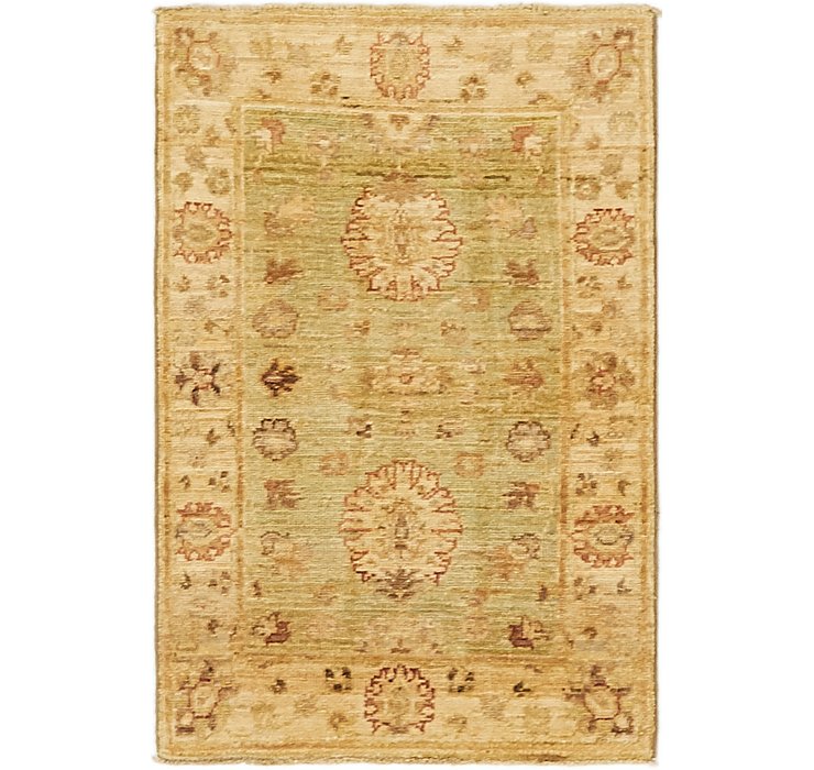 1' 10 x 3' Peshawar Ziegler Rug