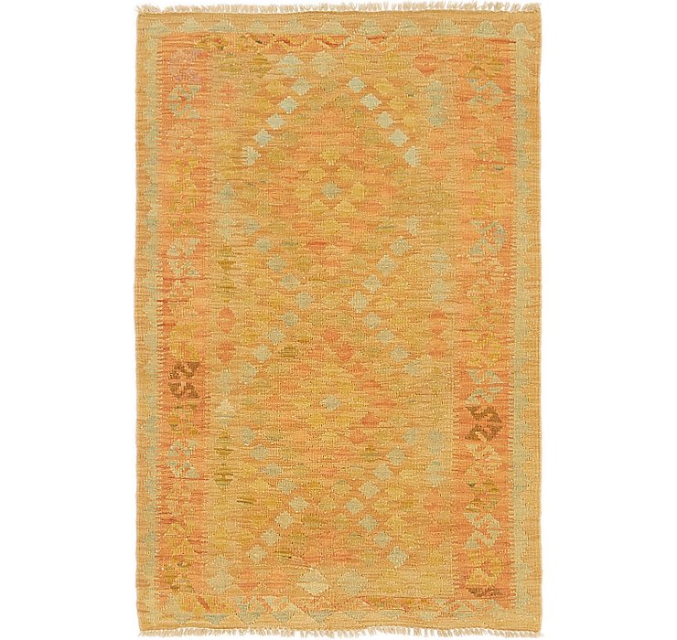 2' 9 x 4' 3 Kilim Waziri Rug