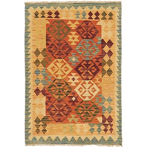 2' 9 x 4' 2 Kilim Waziri Rug