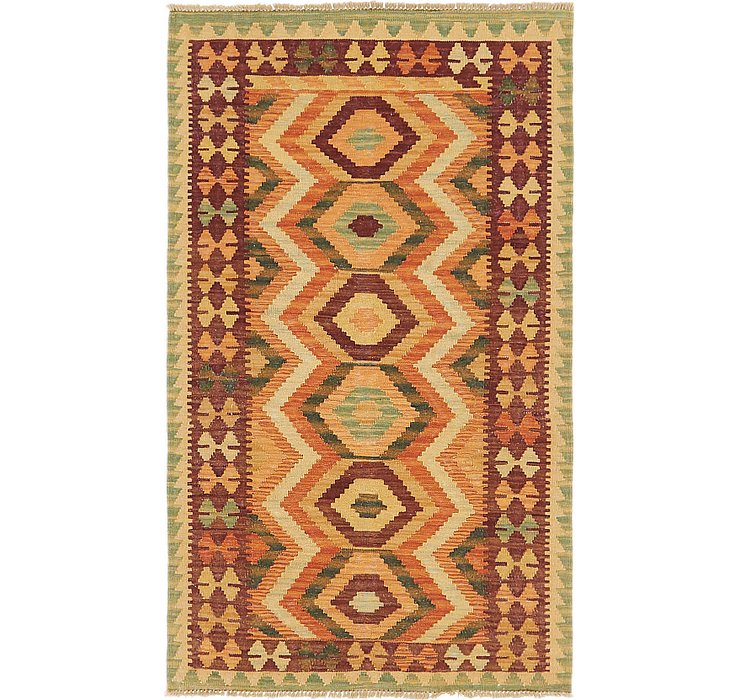 2' 10 x 4' 10 Kilim Waziri Rug