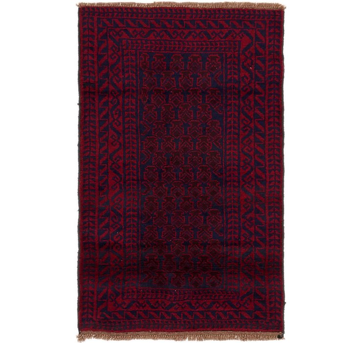 2' 10 x 4' 7 Balouch Persian Rug