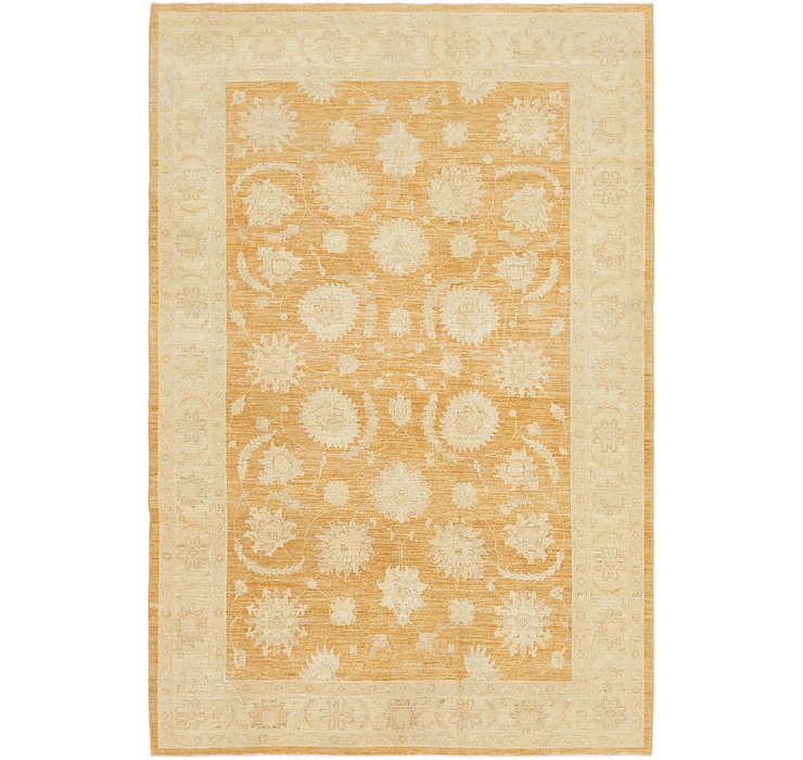 6' 3 x 9' 3 Peshawar Ziegler Rug