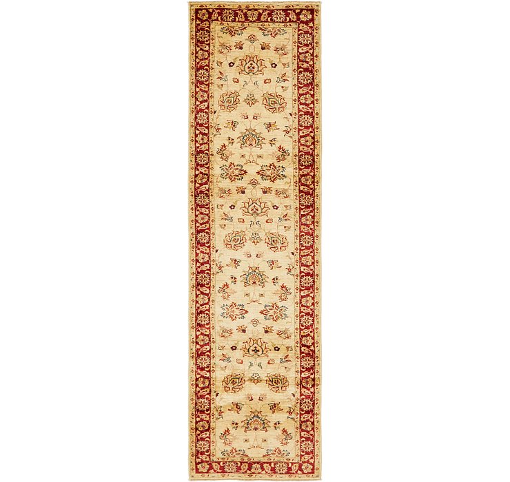 2' 5 x 9' 3 Peshawar Ziegler Runner...