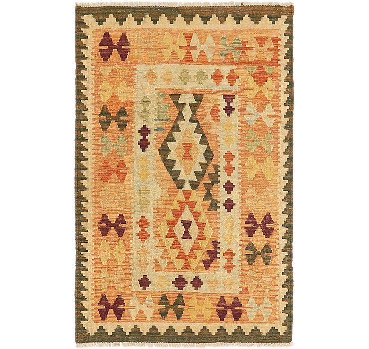 2' 8 x 4' 2 Kilim Waziri Rug
