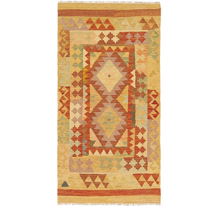 2' 6 x 5' Kilim Waziri Rug