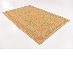 Unique Loom 6' 8 x 10' Kilim Waziri Rug
