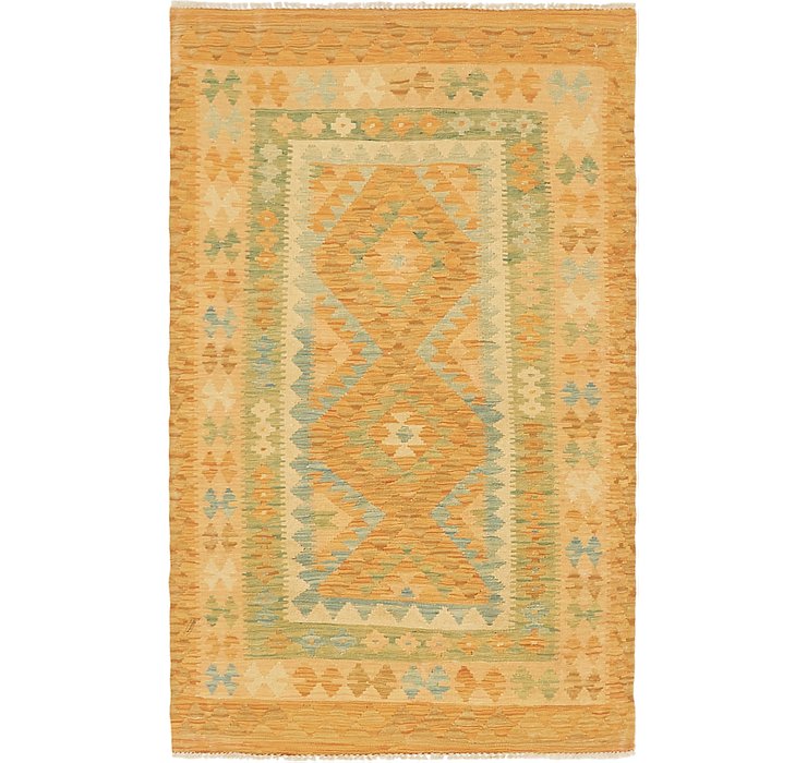 3' 2 x 5' 2 Kilim Waziri Rug