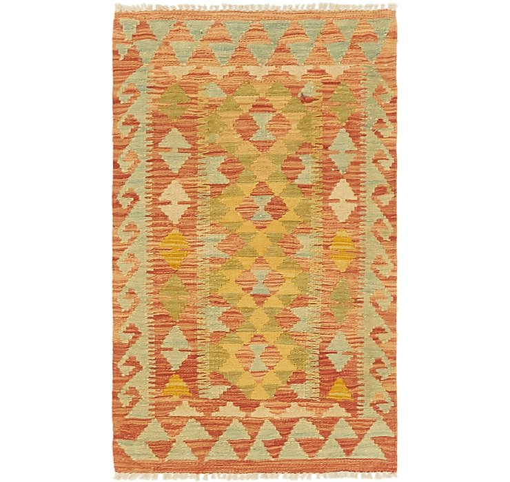 1' 10 x 3' 2 Kilim Waziri Rug