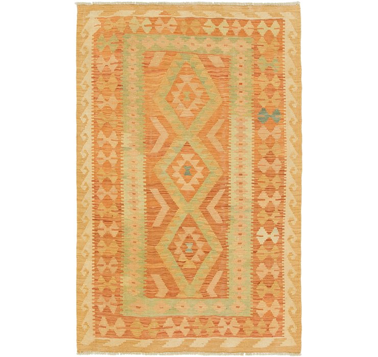 3' 2 x 5' Kilim Waziri Rug