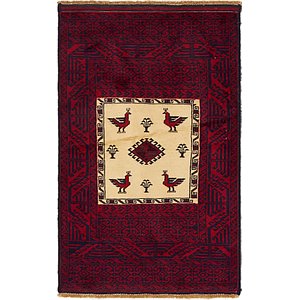 Unique Loom 2' 10 x 4' 9 Balouch Persian Rug