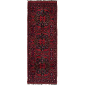 HandKnotted 1' 8 x 4' 9 Khal Mohammadi Runner Rug