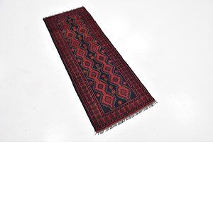 1' 9 x 4' 10 Khal Mohammadi Runner Rug