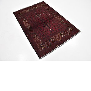 3' 5 x 5' Khal Mohammadi Rug