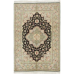 3' 3 x 4' 10 Tabriz Persian Rug