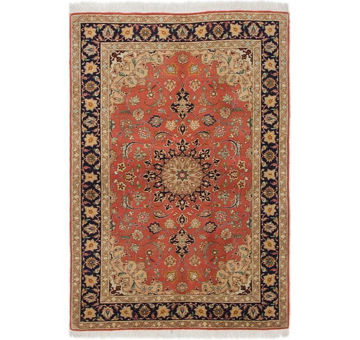 3' 5 x 5' Isfahan Persian Rug