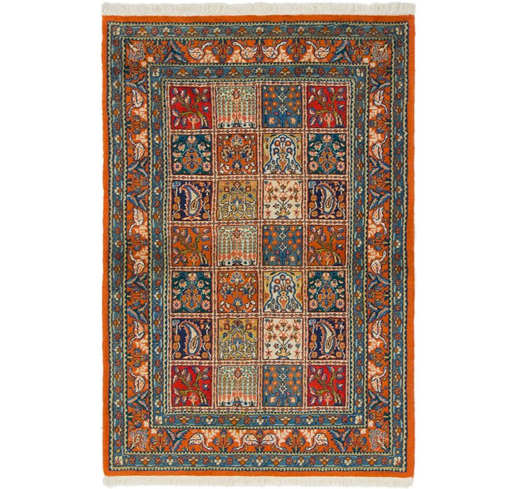 3' 3 x 5' Qom Persian Rug