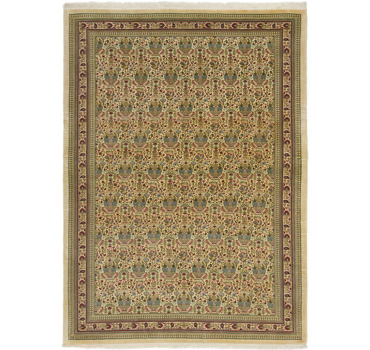 4' 8 x 6' 5 Qom Persian Rug