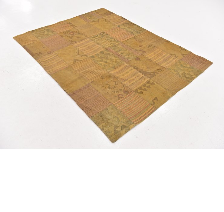 5' x 6' 8 Kilim Patchwork Rug