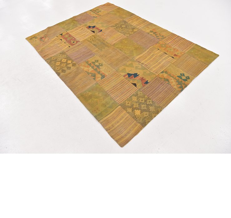 5' x 6' 9 Kilim Patchwork Rug