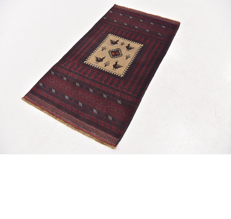3' x 5' 5 Balouch Persian Rug
