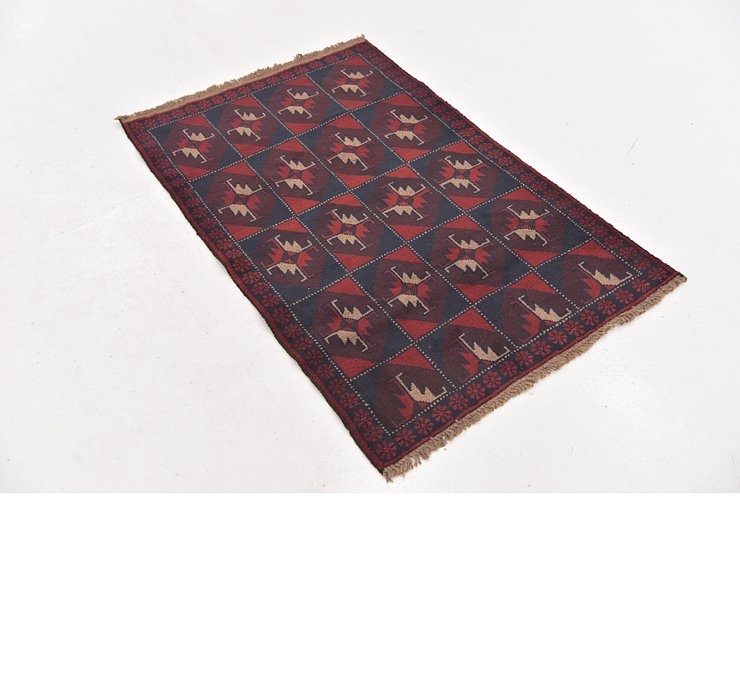 3' x 4' 5 Balouch Persian Rug