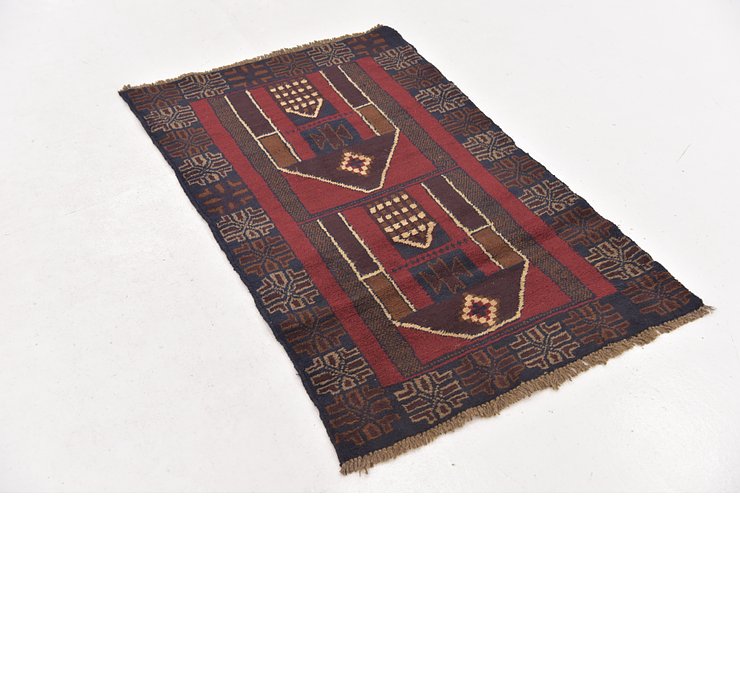 2' 10 x 4' 5 Balouch Persian Rug
