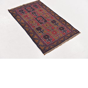 2' 8 x 4' 3 Balouch Persian Rug