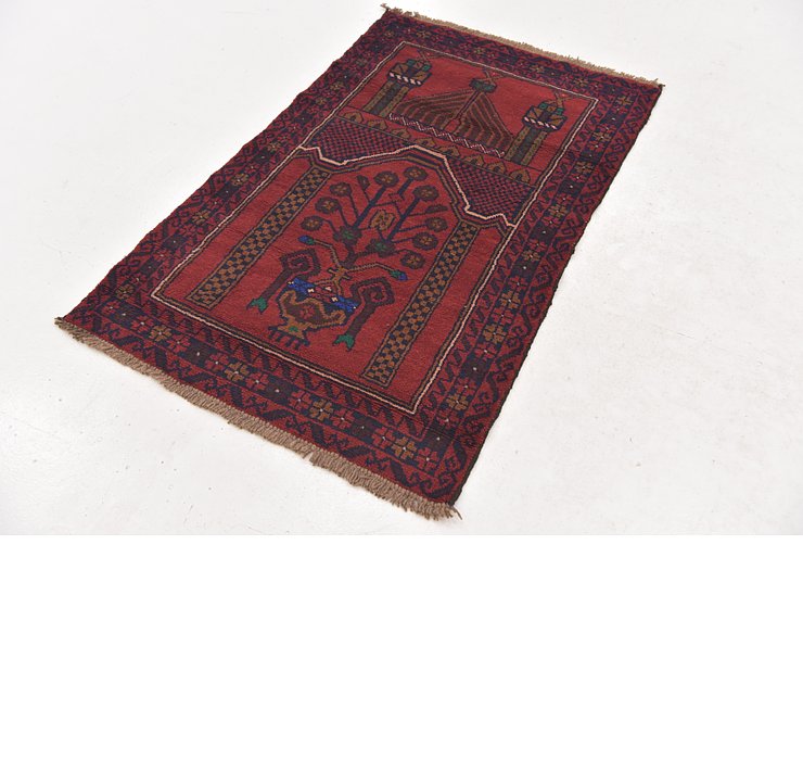 2' 10 x 4' 7 Balouch Persian Rug