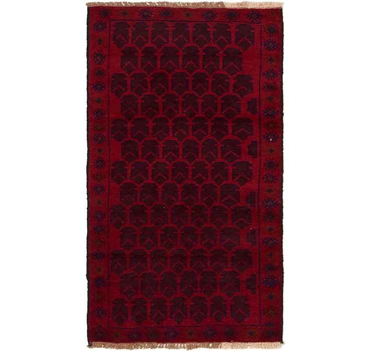 2' 8 x 4' 7 Balouch Persian Rug