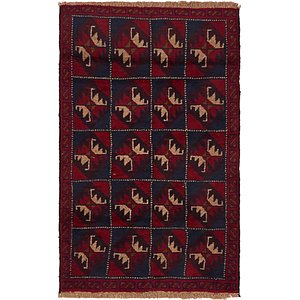 Unique Loom 2' 9 x 4' 7 Balouch Persian Rug