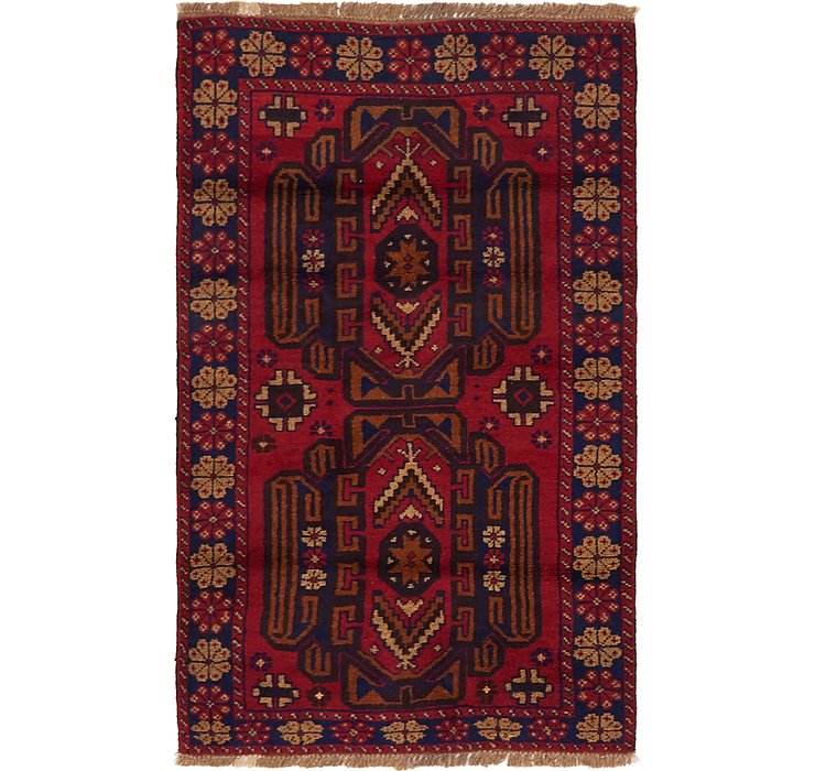 2' 10 x 4' 8 Balouch Persian Rug