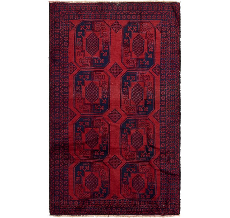 3' 6 x 6' Balouch Persian Rug