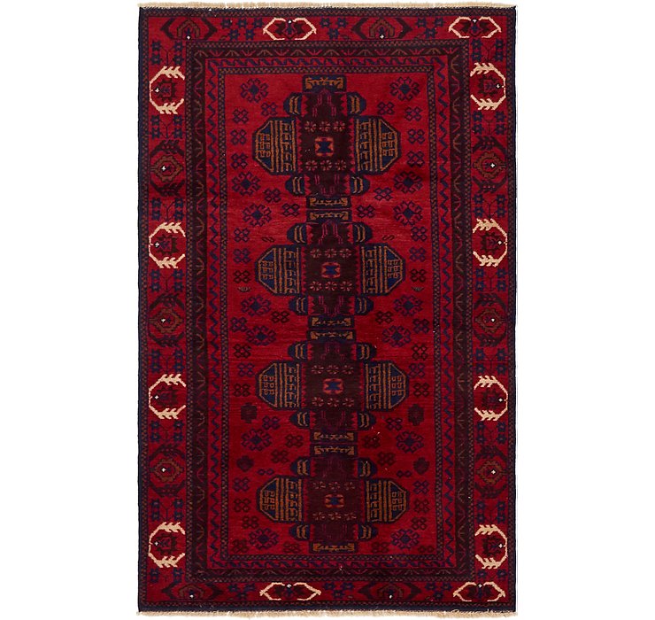 3' 7 x 6' Balouch Persian Rug