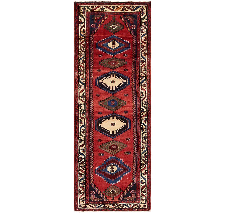 3' 4 x 9' 9 Chenar Persian Runner Rug