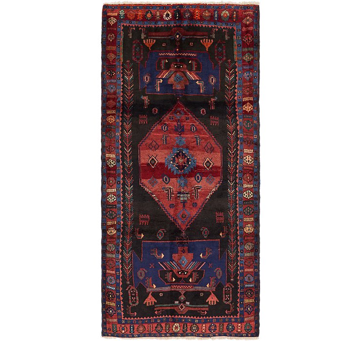 3' 9 x 8' 8 Sirjan Persian Runner Rug