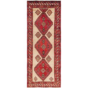 HandKnotted 3' 8 x 9' 8 Hamedan Persian Runner ...