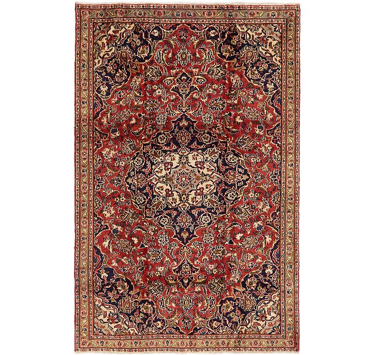 4' 6 x 7' 4 Mashad Persian Rug