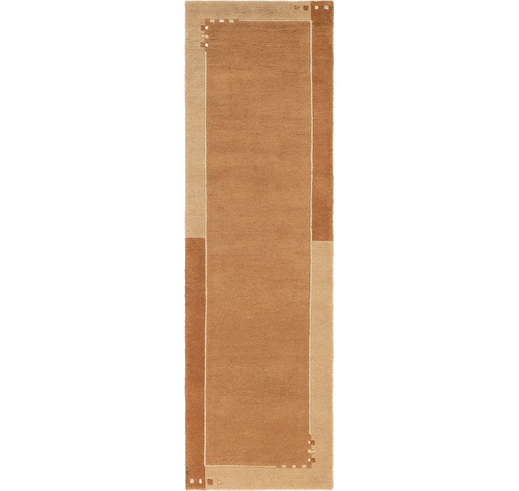 2' 8 x 8' 2 Modern Tibet Runner Rug