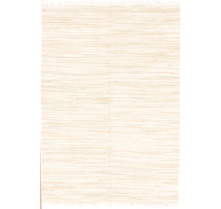 6' 7 x 9' 10 Kilim Dhurrie Rug