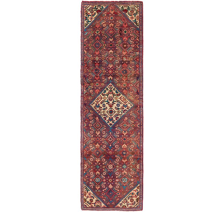 2' 7 x 9' 2 Hossainabad Persian Run...