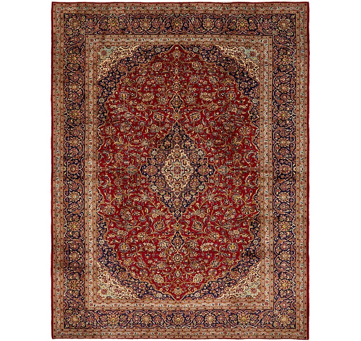 9' 10 x 13' Kashan Persian Rug