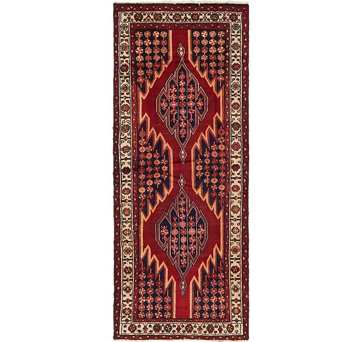 4' x 10' Mazlaghan Persian Runne...
