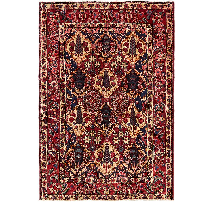 4' 7 x 6' 9 Bakhtiar Persian Rug