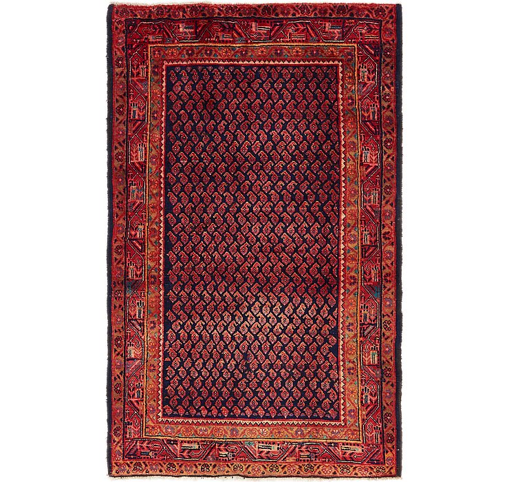 4' 3 x 7' Mahal Persian Rug