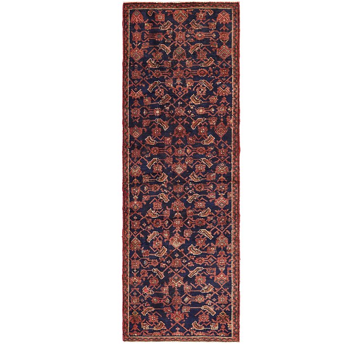 90cm x 275cm Hossainabad Persian Run...